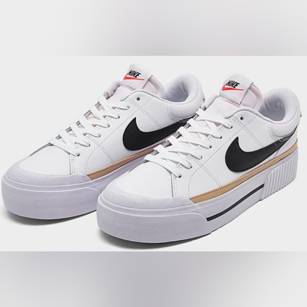 Nike Court Legacy Lift Platform Women's Fashion Sneakers Size 9 MSRP $94.99